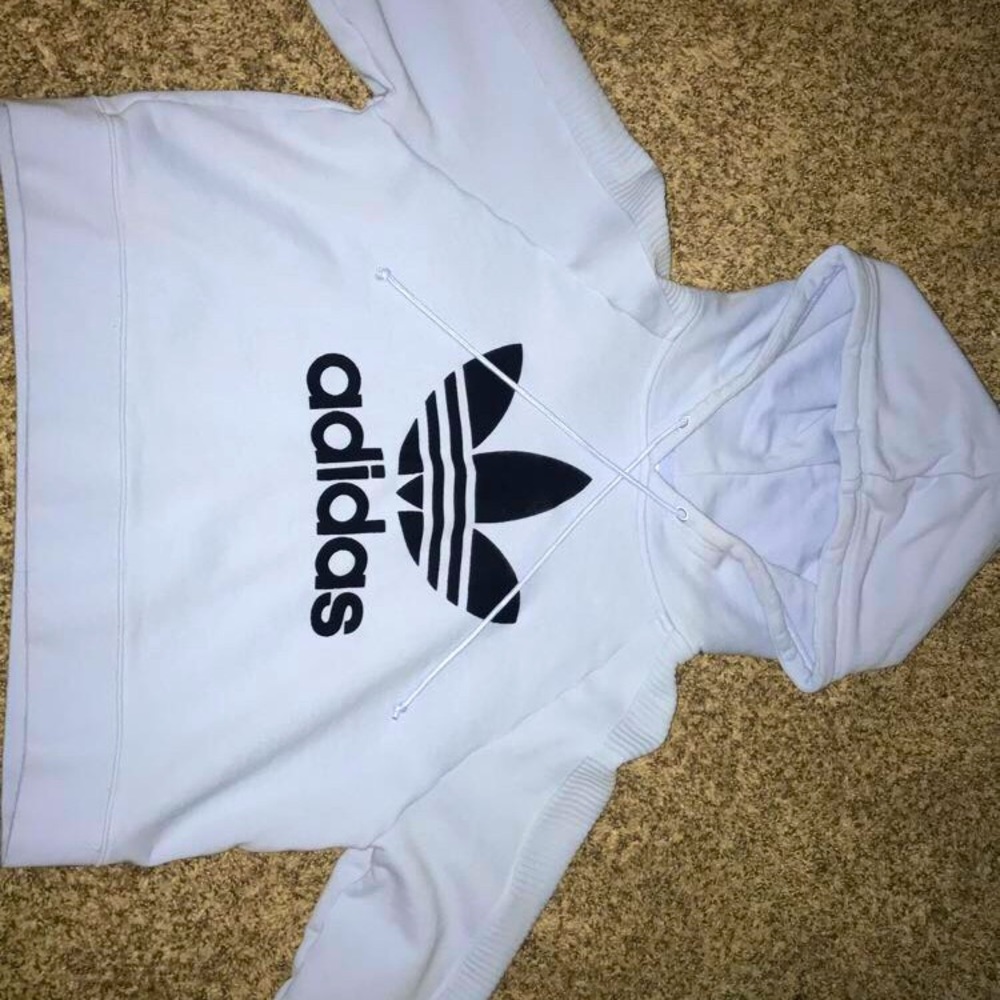 Adidas cropped hoodie